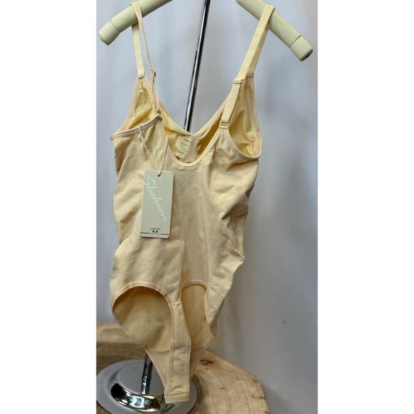 NWT - Seamless Thong Bodysuit with Adjustable Straps – Nude – Size L/XL - Picture 6 of 13